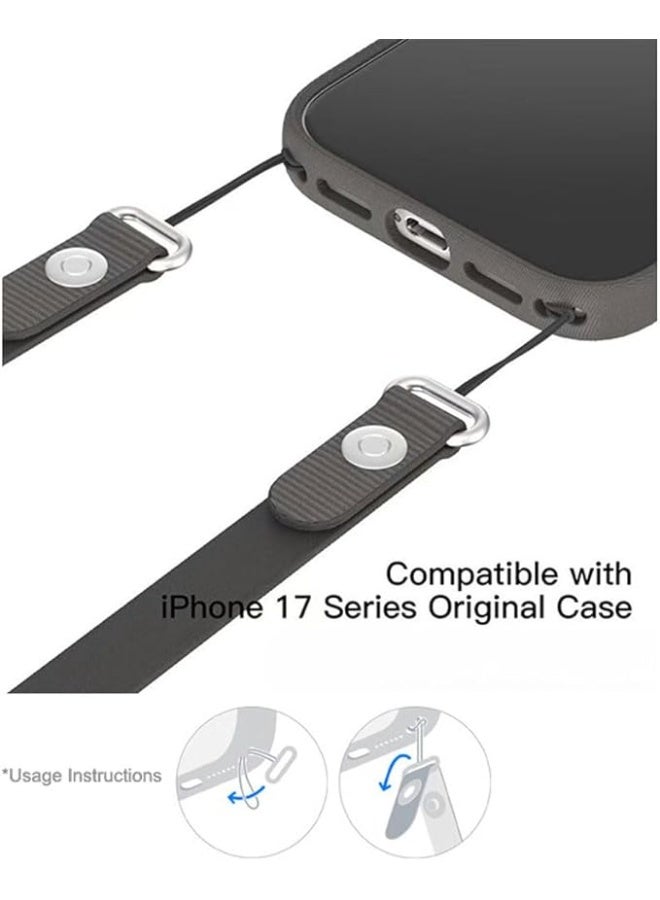 Phone Lanyard Crossbody Strap for Phones, Adjustable Anti-Theft Neck Holder with Magnetic Strap & Quick Release Sienna color. - Image 3
